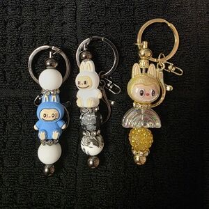 Cute Character Keychains Set